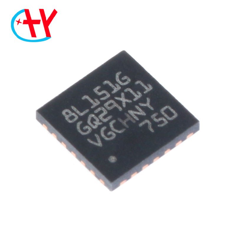 原装正品STM8L151G4U6 UFQFPN-28 16MHz/16KB闪存/8位微控制器MCU