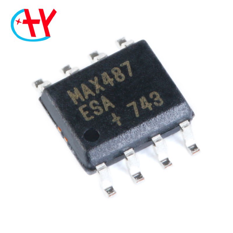 原装正品 贴片 MAX487ESA+T SOIC-8 RS-422/RS-485收发器 芯片