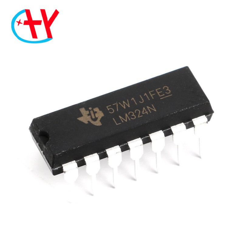 原装正品 直插 LM324N DIP-14 四路运算放大器IC芯片