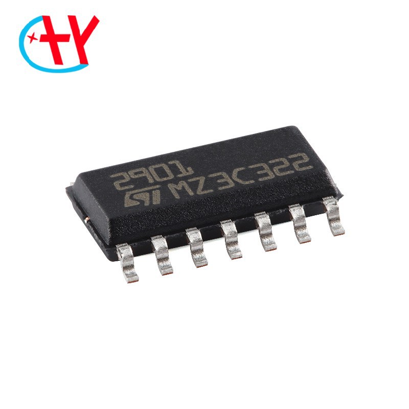 原装正品 LM2901DT SOP-14 低功耗四电压比较器芯片