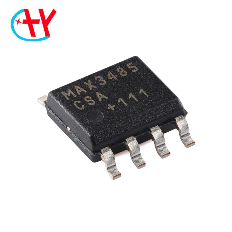 原装 MAX3485CSA+T SOP-8 3.3V 10Mbps RS-485/RS-422收发器芯片