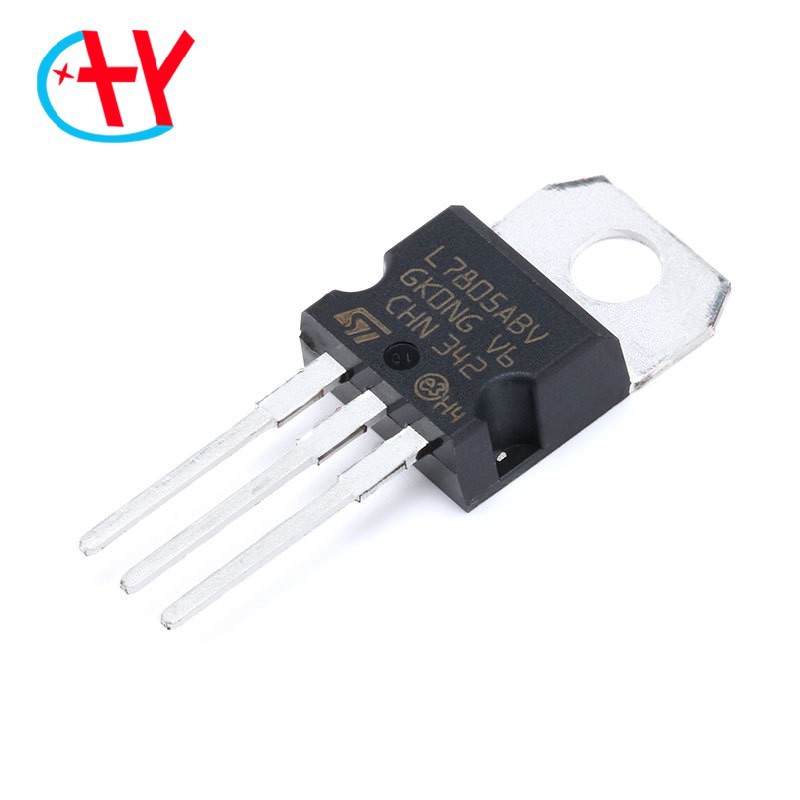 原装正品 直插 L7805ABV TO-220 线性稳压器芯片 5V  工业级