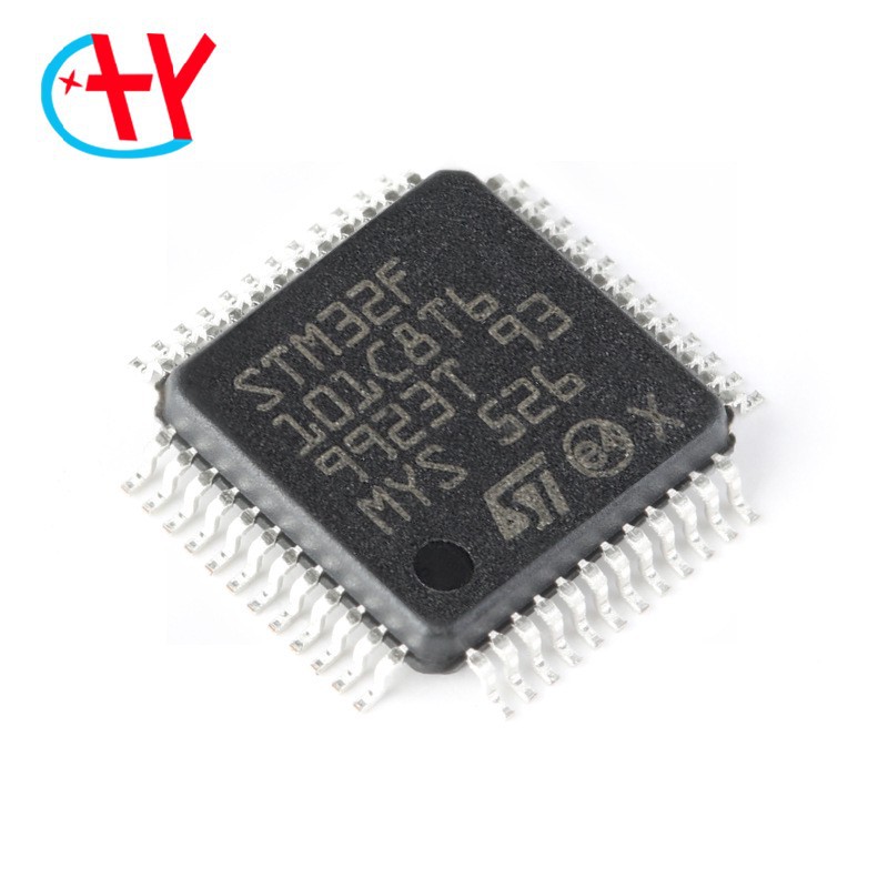 原装正品STM32F101C8T6 LQFP-48 ARM Cortex-M3 32位微控制器-MCU