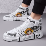 Спортивные детские летние высокие сапоги для мальчиков для отдыха, белая обувь, кроссовки, подходит для подростков