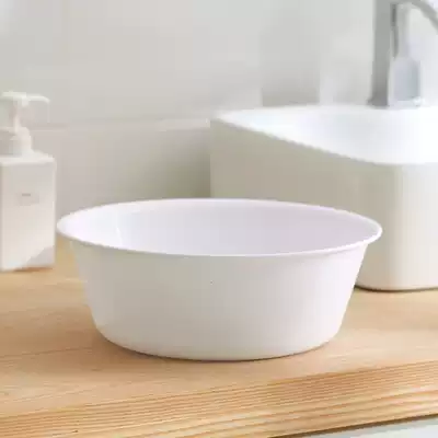 Washbasin Household size washbasin thickened plastic washbasin for dormitory student washbasin cute girl