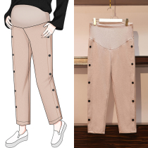 Pregnant women leggings autumn and winter trousers autumn maternity dress Harlem pants pregnant women pants Spring and Autumn wear