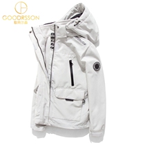 GOODRSSON outdoor jackets womens three-in-one detachable plus velvet padded two-piece ski suit womens plus size