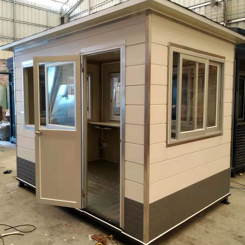 高速收费站的秘密小屋：揭秘不锈钢单人收费亭