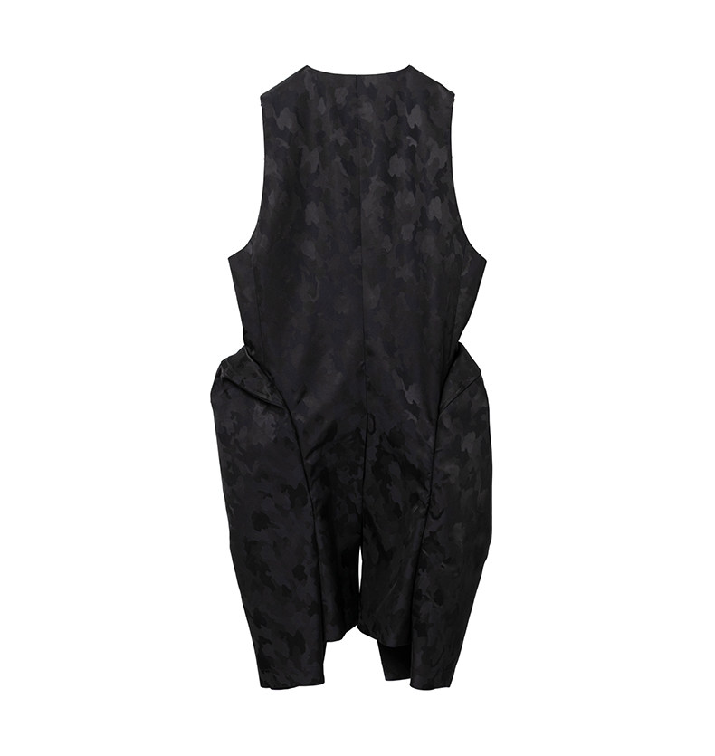 Жилеты it cdg comme des garcons homme plus男装廓形立体剪裁西装背心 I.t
