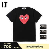 IT CDG PLAY COMME des GARCONS Kowa Kowa Ling Women's short-sleeved T-shirt spring and summer leisure