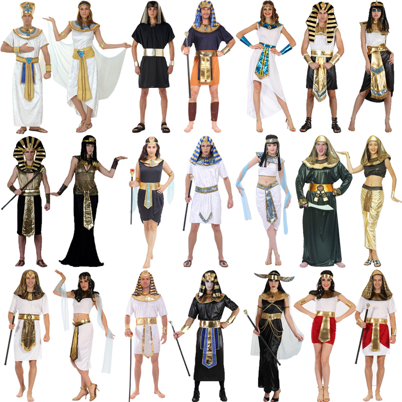 Halloween ancient Egypt Greek adult male and female clothing COS Nile pharaoh Pharaoh Pharaoh Pharaoh clothes