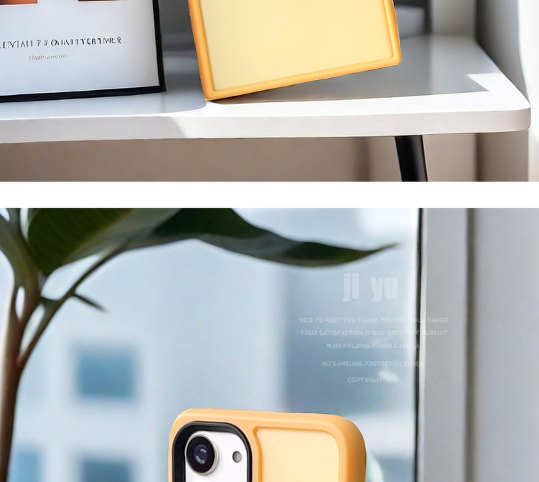 Cute Yellow Ribbon For Girls S24, S24 Plus, S24 Ultra, S23, S23 Plus, S23 Ultra, S22, S22 Plus, S22 Ultra Samsung Phone Case
