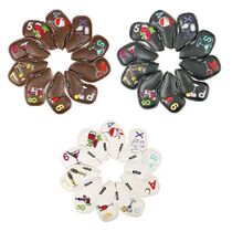 10pcs Golf Head Covers Club Iron Protector Headcover Golf