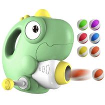 Dinosaur Dart Board With Stick Balls Kids Sticky Ball