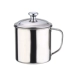 304 inox miệng cốc nước cốc trà xi lanh trẻ em mẫu giáo tiểu học có nắp có tay cầm cốc sữa chữ - Tách