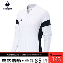 Tail clearance French Rooster baseball collar design casual stand collar zipper cardigan women