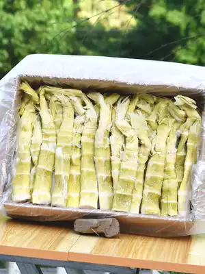Lin'an farmhouse homemade flat bamboo shoots fresh bamboo shoots dried dried bamboo shoots