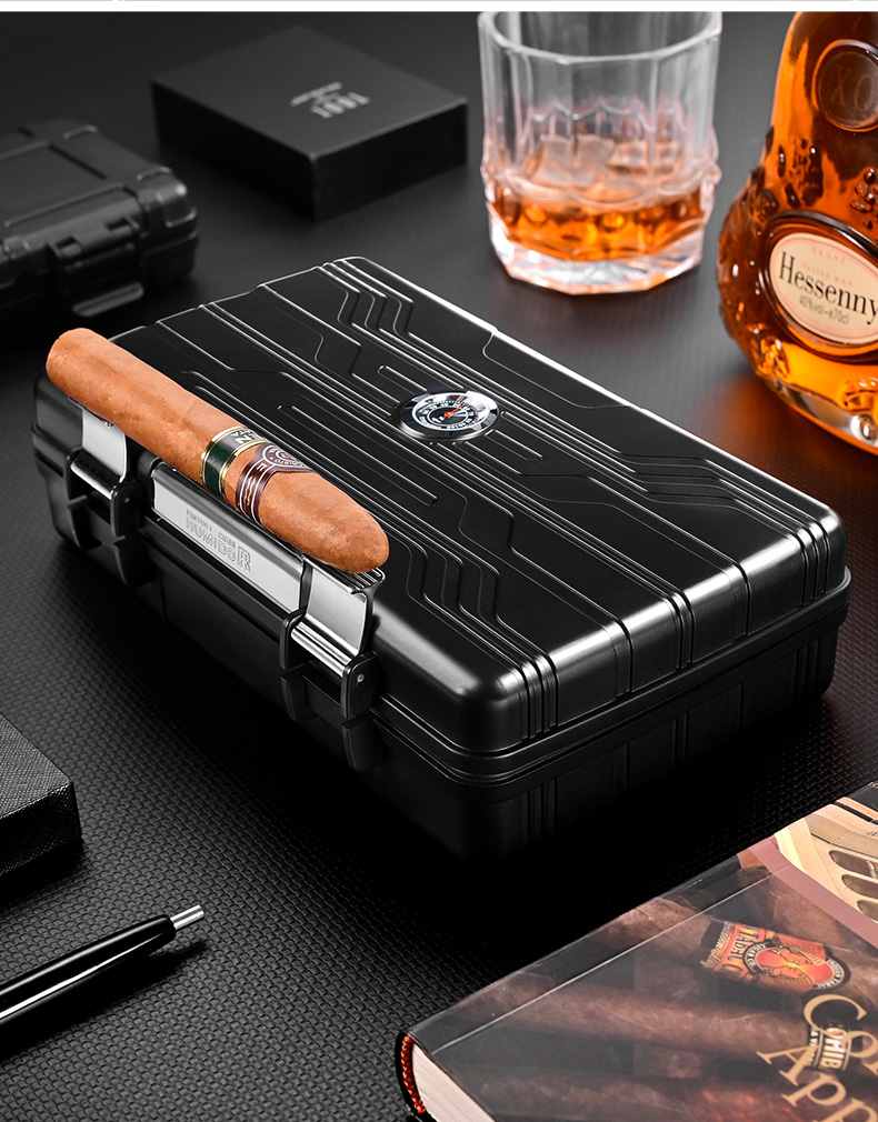 CigarKing cigar box humidification travel portable cigar humidity box cigar moisturizing special humidity box