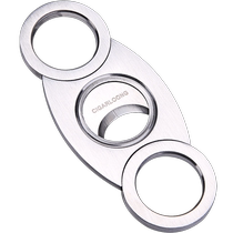 CigarKing cigar scissors stainless steel blade cigar cutter v-shaped sharp portable