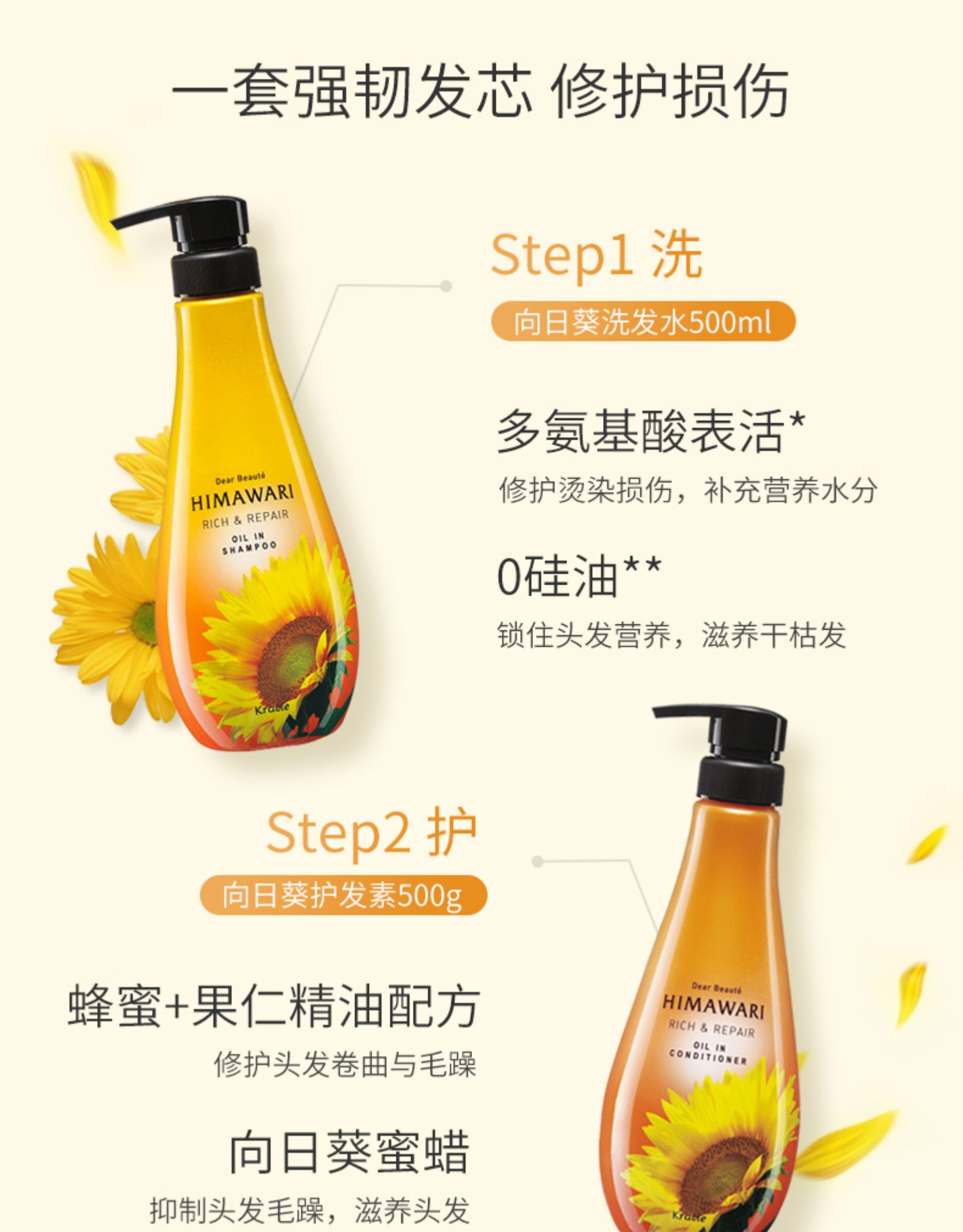 Japanese Conditioner Oil and Repair Oil 500g