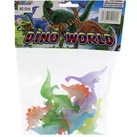 10 маленьких светящихся динозавров