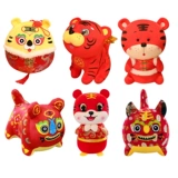 Талисман, китайская подвеска, кукла, плюшевая игрушка, 2022, талисман года, китайский стиль, тигр, подарок на день рождения