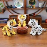 Реалистичная тряпичная кукла, плюшевый талисман, милая игрушка, тигр, талисман года, подарок на день рождения