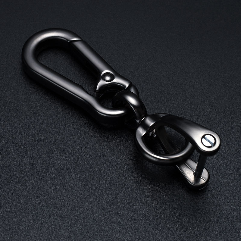 Universal Car Keychain Volkswagen Honda Nissan Toyota Chinese Style Keychain Personalized Simple Chain Anti-Lost Motorcycle