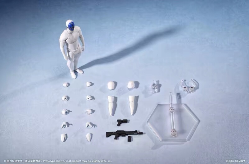 Ice Sense Studio Bionic Human Troy Cre Series Nervous Terminal Prosthesis Movable Action Figure