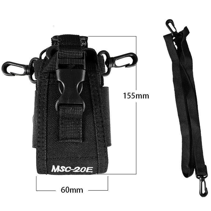 Walkie-talkie outdoor machine hanging set walkie-talkie bag anti-fall protective sleeve hand table waist bag security arm belt special shoulder strap