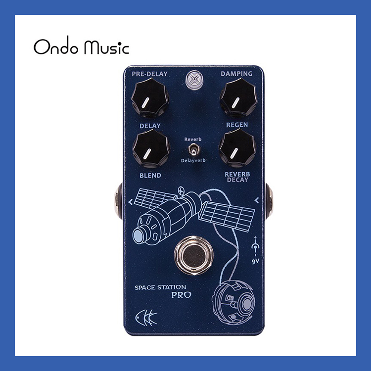 The guitar single block effect when the CKK Space Station Pro is reverberated