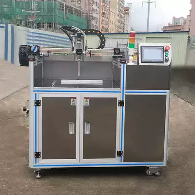 Automatic glue filling machine double-liquid vacuum dispensing machine Mobile phone protective shell LED light strip drop glue AB glue injection silicone glue machine