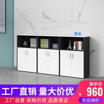 Zidi office furniture office area short cabinet bookcase information locker wooden office filing cabinet