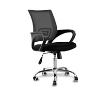 Shanghai Cidi Furniture Company Staff Office Chair Black Mesh Breathable Leisure Staff Meeting Chair Reception Chair