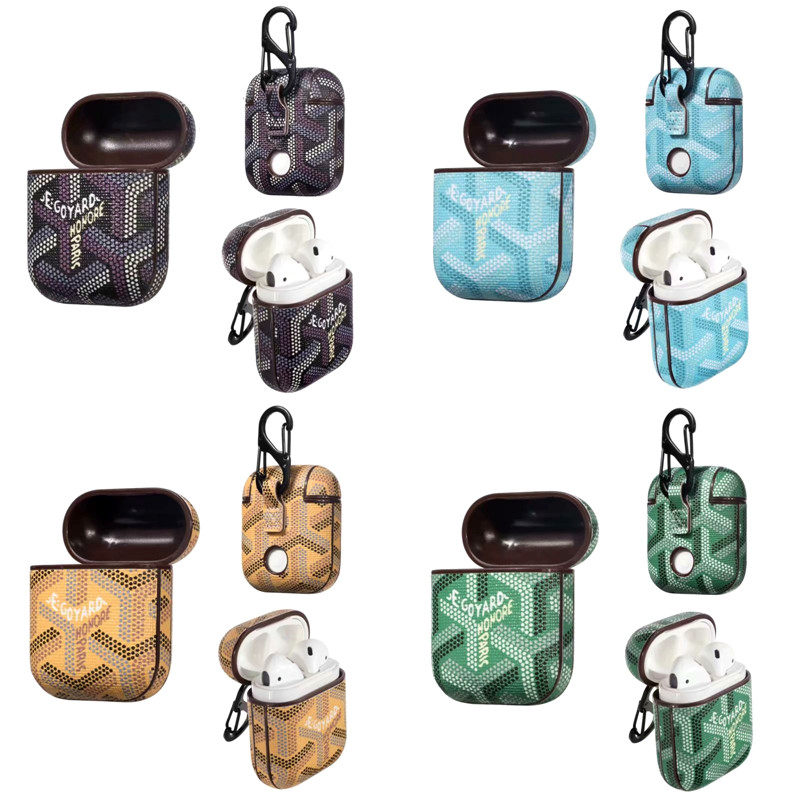 TXOGoyard Goya Applicable iphoneAirpods Pro3 Generation Apple 2 Generation Bluetooth 1 Generation Earphone Cover Female