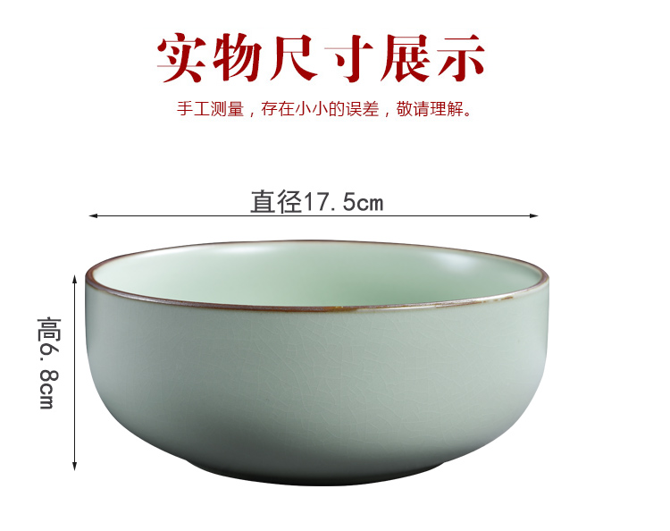 Refers to flower pot ceramic large - diameter money grass without hole water raise copper wire grass withered lotus bowl lotus large - sized hydroponic flower pot