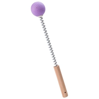 Сиреневая ручка из натурального дерева, 2 шт