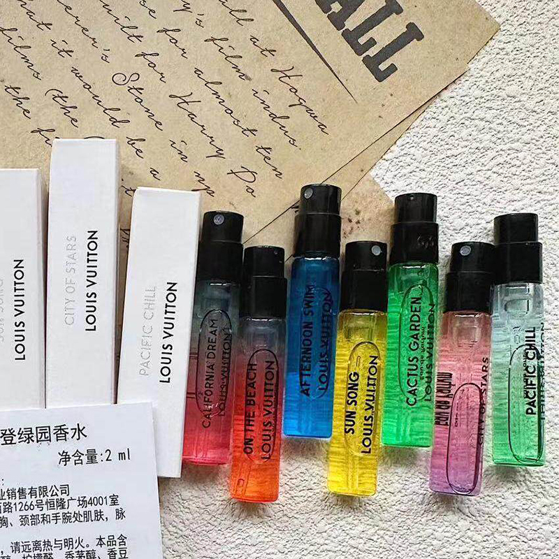 Lv Original Perfume Sample Symphony Love Imprint Afternoon Swim Leisurely Coast Floating Shadow Sun Song California Dream