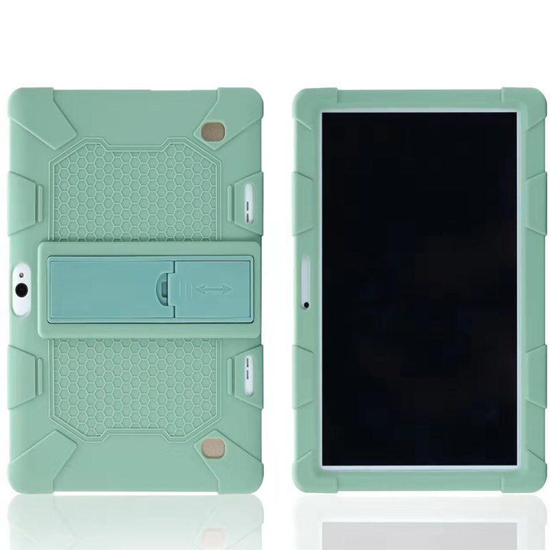 Xuezhibao T106 leather case student tablet computer protective cover anti-drop shell cartoon jacket tempered film 10 1 inch