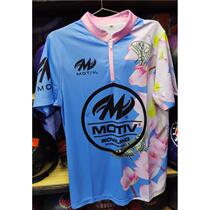 Bowling sportswear MOTIV professional bowling jersey zipper round collar multiple styles