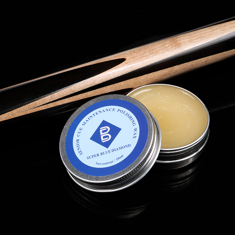 Benz Domain Blue Diamond Rod Wax Black Eight Billiard POLISHED MAINTENANCE WAX DIVISION NOOK SMALL HEAD ROD NINE-BALL-CUE SLIP