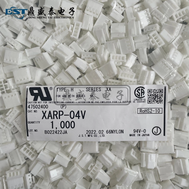 Đầu nối JST XARP-04V vỏ nhựa 4P 2.5MM cao độ nguyên bản một giá khởi điểm