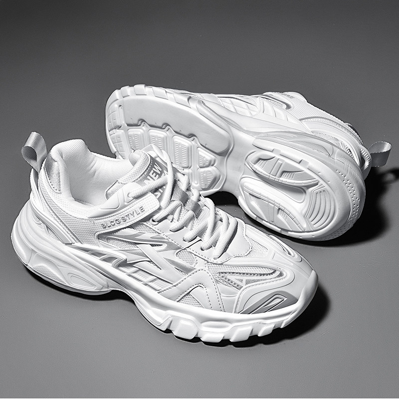 Daddy shoes men new Putian overpoisoned sports shoes in red hundred and harbour air breathable increase autumn men's shoes