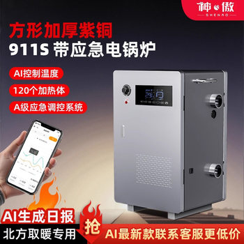 Electric Boiler for Home Heating 220V Floor Heating 380V Wall-Mounted Three-Phase Floor Heating New Type Heating Semiconductor Rural Area