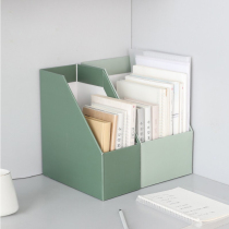 Nordic wind marble desktop paper containing box bedroom packing box student desk in file box stand