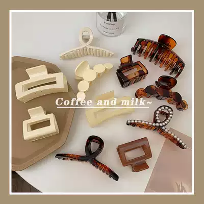 Large gripper hair ins hairclip head vishark jia female disk hairclip sub-gripper hairclip small clip headdress