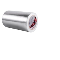 Fiberglass cloth aluminum foil tape thermal insulation thickened sun protection water heater range hood flame retardant high temperature resistant fiberglass cloth tape self-adhesive water pipe tin foil waterproof sealant stove solar 824