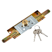 Rolling shutter door lock rolling shutter door lock middle opening universal copper core cross old-fashioned anti-theft and anti-pry door lock accessories 824