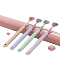 360° Teeth Cleaning Adult Three-Side Toothbrush Three-dimensional No-Dead Angle Cleaning Soft-Bristled Three-Head Tongue Scraping 824