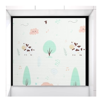 Window soundproof cotton artifact bedroom street-facing super room curtains with glass wall stickers door stickers heat-absorbing cotton 824